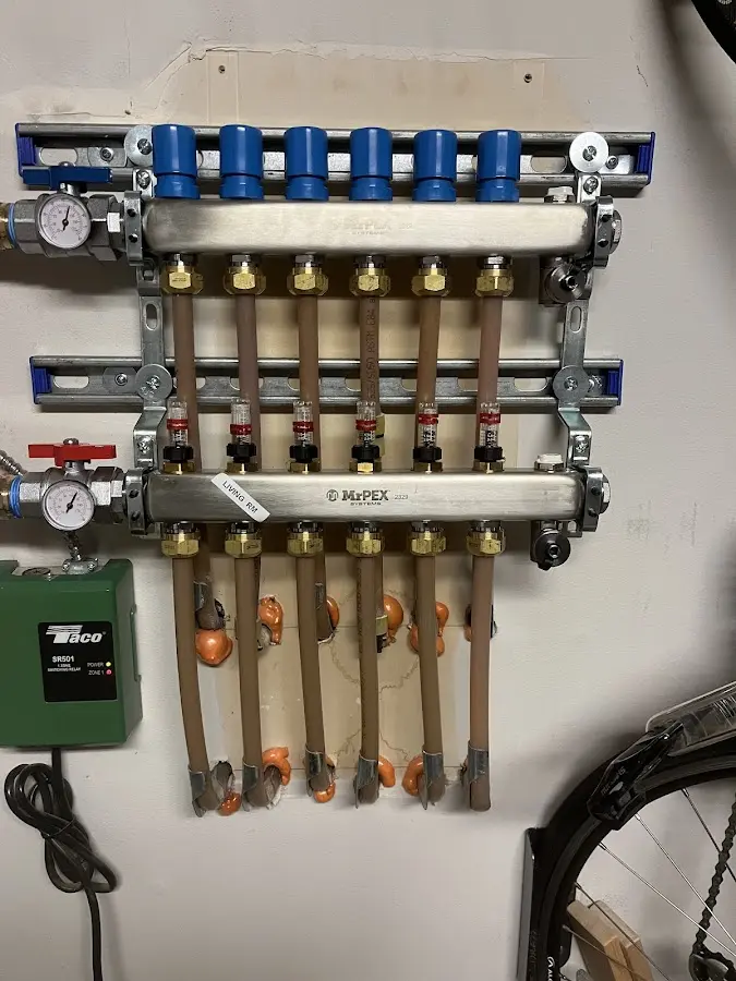 Plumber performing Leak Detection at a residential property in Morristown